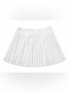 FP Movement by Free People White Pleated Mini Skirt